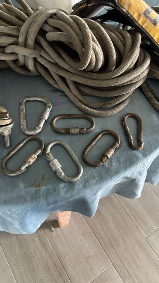 Equipo de seguridad para trabajos en altura