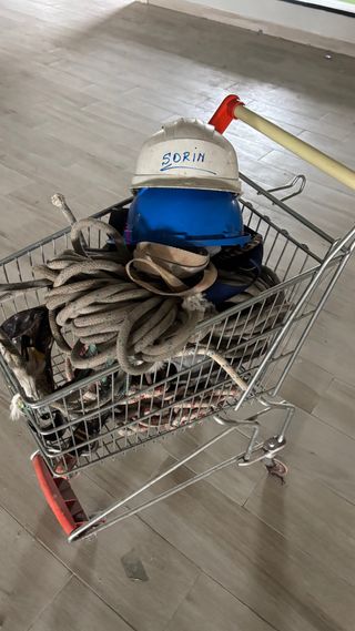 Equipo de seguridad para trabajos en altura