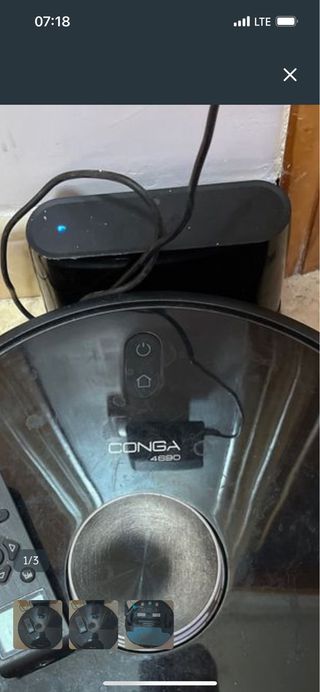 Cargador Conga 4690 Robot Aspirador