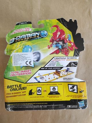 Gioco vintage B-daman Crossfire lightnine scorpio