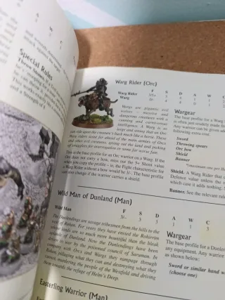 The lord of the rings MANUAL GAMES WORKSHOP libro