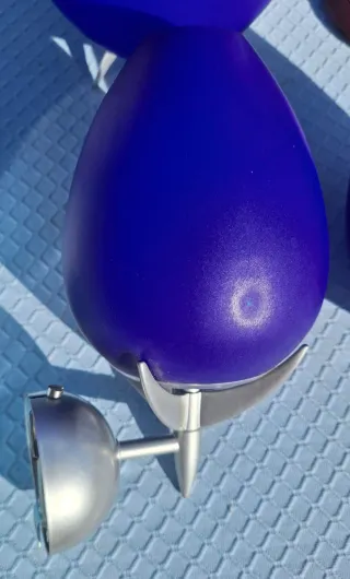 Apliques Vintage 90s Pop Art Azules NUEVOS