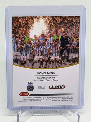 Lionel Messi FIFA World Cup Qatar 2022