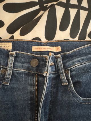 Jeans Levi's donna vita alta blu XS