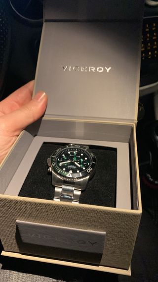 Reloj Viceroy Verde y Plateado