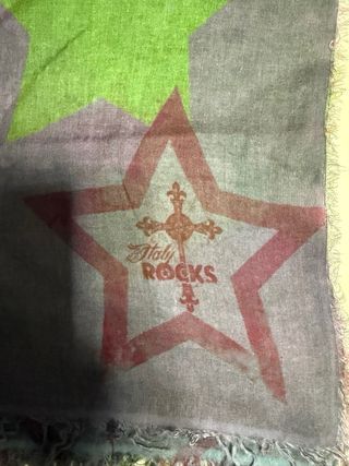 Sciarpa ROCKS ITALY Unisex Stelle e Pace