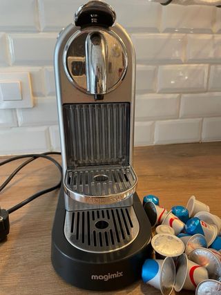 Macchina da caffè Nespresso Magimix CitiZ Argento