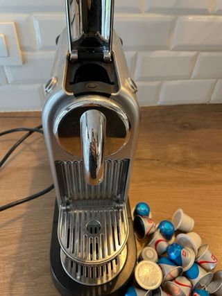 Macchina da caffè Nespresso Magimix CitiZ Argento