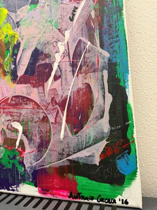 Quadro astratto Ing&Gin 40x50 di A.Cacace