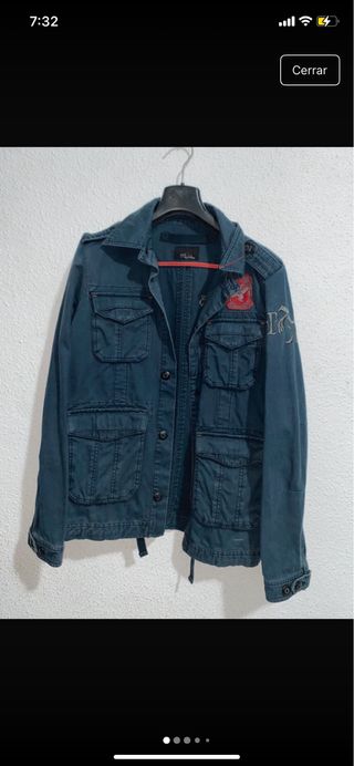 Chaqueta Zara M65 Shirt Jac Talla L
