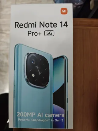 Xiaomi Redmi Note 14 Pro+ 5G Negro 3 meses de uso.