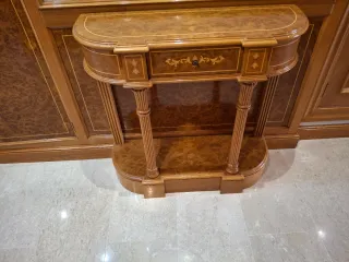 Mueble de entrada madera