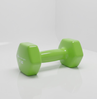Mancuernas Vinilo Verde 2kg (Par)