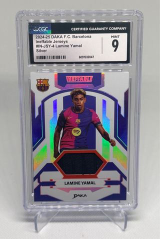 Lamine Yamal /75 Patch Player Worn - CGC - Daka