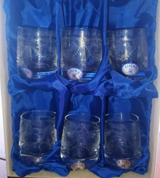 Bicchierini Boemia Cristallo Decorati