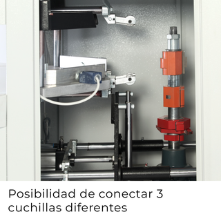 Máquina CAJÓN DE LIMPIEZA 3 cuchillas