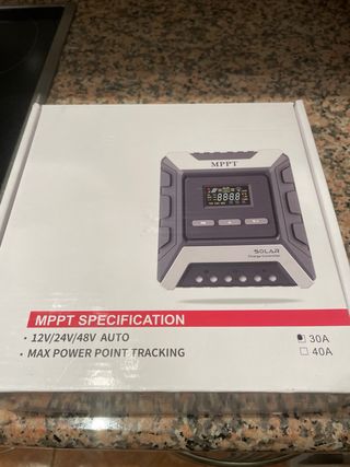 Regulador MPPT Placa Solar 30A.