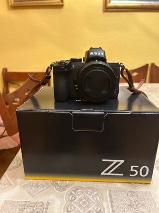Cámara Nikon Z50 + Objetivo 16-50mm