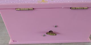 Joyero Musical Barbie Rosa y Morado