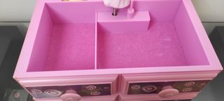 Joyero Musical Barbie Rosa y Morado