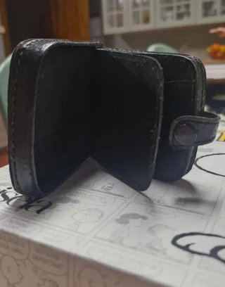 Cartera de piel artesana para hombre