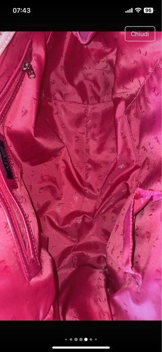 Borsa Armani rosa