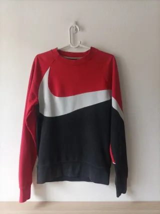 Sudadera Nike Hombre Roja Negra Blanca