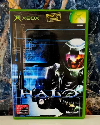 Xbox clasica HALO Edición Japonesa Coleccionable