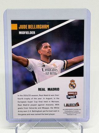 Bellingham -Real Madrid- Energy- Laurent Milestone
