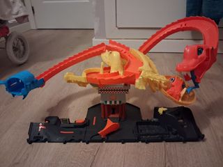 Hot Wheels City Pista Tiburón