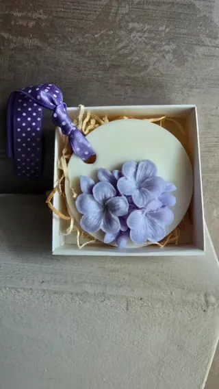 Tartine profumate di cera di soia decorazion fiori