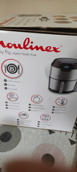 Freidora de aire Moulinex
