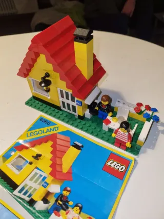 Lego Vintage 6360 Legoland Casa