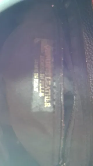 Bolso burdeos y Negro Piel Serpiente