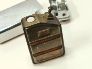 Mechero Flaminaire Antiguo con Funda vintage