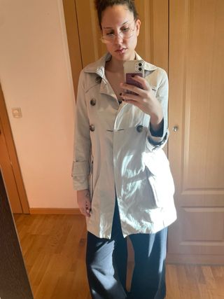 Gabardina Zara Beige