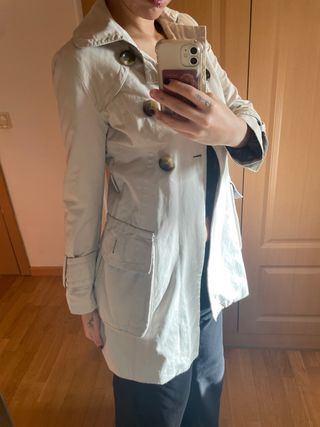 Gabardina Zara Beige