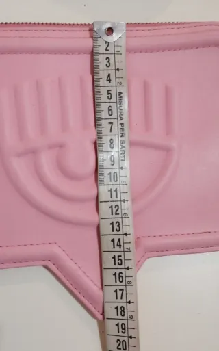 Borsa Chiara Ferragni rosa con tracolla