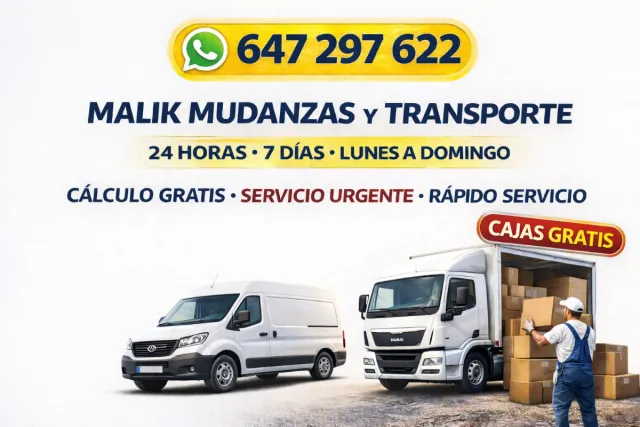 Servicio de Mudanzas y Transporte 24/7