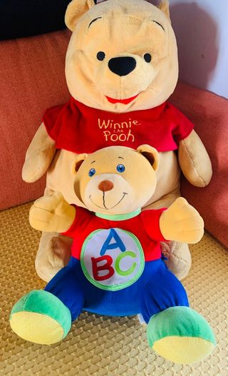 Peluche Winnie the Pooh e Orsetto ABC
