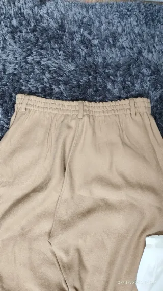 Pantalones Chino Liz Talla L Marrón