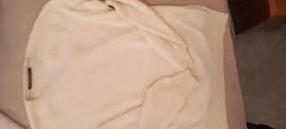 Maglione Tollegno 1900 puro cashmere bianco