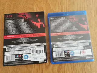 Bluray 2 vers. Leon el profesional Director's Cut