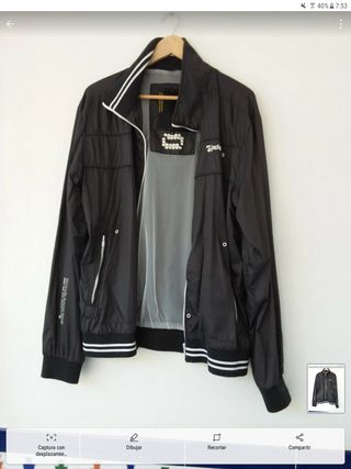 Chaqueta Jack & Jones Negra talla XL