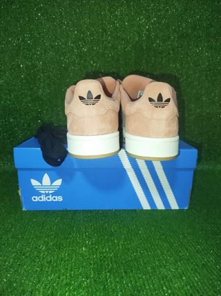 Zapatillas Adidas Campus Rosa Plata