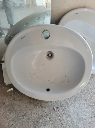 Lavabo Valadares Blanco Porcelana Hay 2