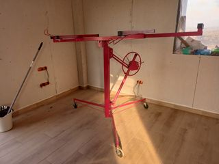 Grúa para placas de yeso