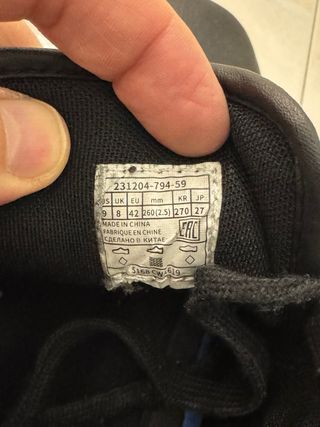 Scarpe Levi’s Nere Tg 42