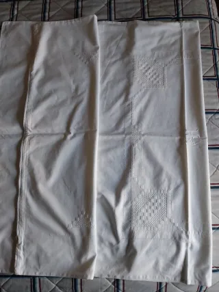 2 Federe Cuscino Ricamate