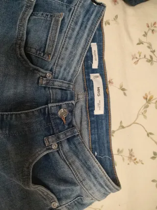 Pantalón vaquero Mango Push-Up Talla 34